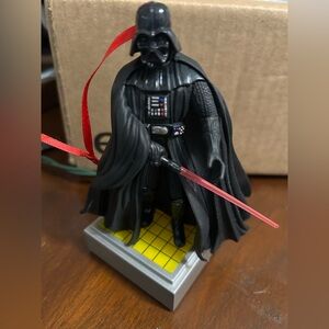 1997 Hallmark Ornament Star Wars Darth Vader Light ,Voice Magic Works No Box